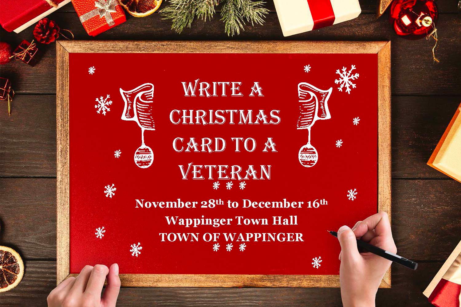 2022 Town of Wappinger Veteran Christmas Cards
