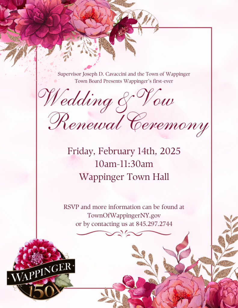 https://townofwappingerny.gov/wappinger150-valentines-day-vow-renewal-ceremony/