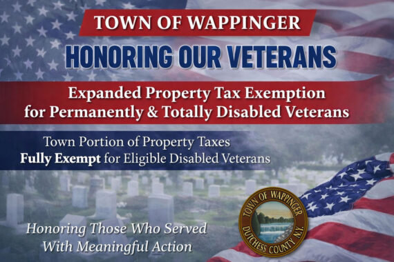 Wappinger Town Takes Action as First Municipality in County to Pass Disabled Veterans Tax Exemption